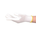 Hespax Polyester 13 Gauge PU Palm CoatedWork Gloves